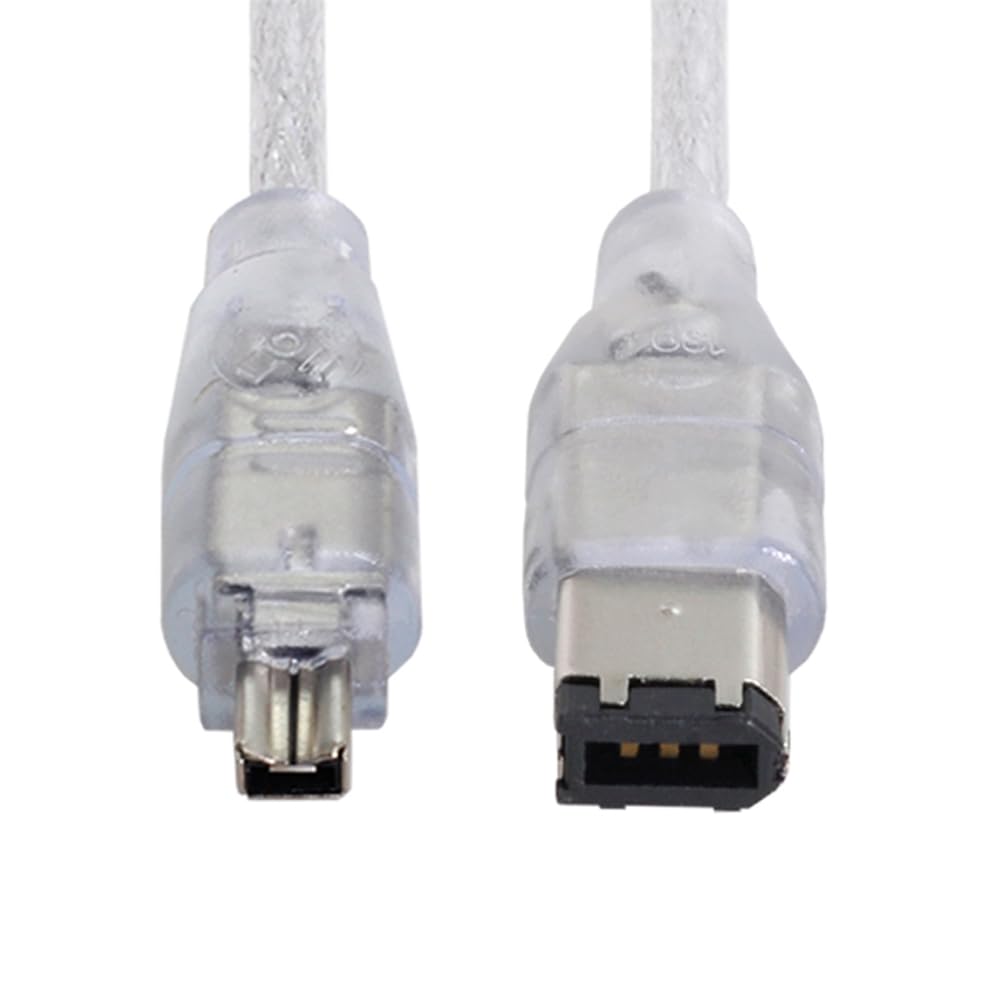 1394 6Pin a Firewire 400 IEEE 1394 4 Pin Maschio iLink Cavo Adattatore Cavo per Fotocamera Videocamera