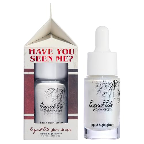 ColourPop x Stranger Things Liquid Highlighter - Body & Face Highlighter Glow Drops - Illuminates Your Complexion for the Ultimate Glow - Infused with Vegan Squalane for Hydration (0.06 oz)