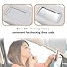 Panwarmoll Driver Left Side Sun Visor Gray Fit for Toyota Corolla 2008 2009 2010 2011 2012 2013 Replace # 74320-02711-E0 7432002711E0