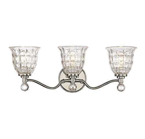 Black Friday - 80% OFF Savoy House Birone 3-Light Vanity Bar in Polished Nickel 8-880-3-109 Black Friday - 70% OFF Savoy House Birone 3-Light Vanity Bar in Polished Nickel 8-880-3-109