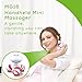 Beurer Handheld Mini Body Massager with LED light, Gentle and Comfortable Vibration, Easy Hand Grip, Portable, Gentle Pressure Point Massage, Massage Tool Easy Palm Fit, Batteries Included, MG16