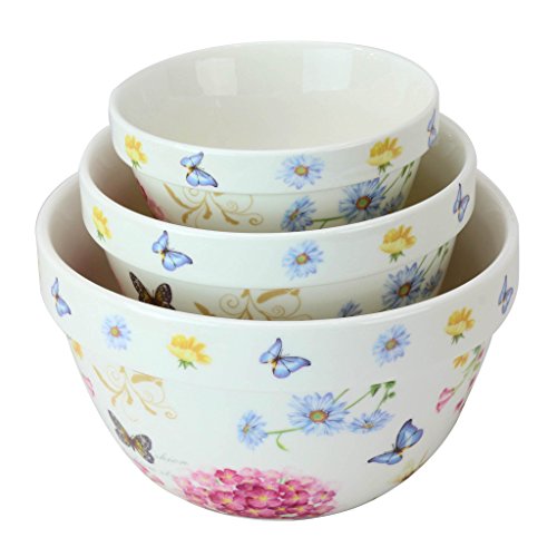 Set de 3 tazones para mezclar Gracie China multicolor miniatura 1