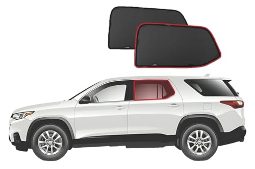 Pare-soleil Chevrolet Traverse 2ème génération protection solaire auto sur mesure
