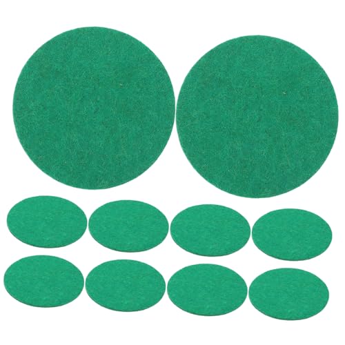 HANABASS Table Hockey Pusher Pads Hockey Game Parts Round Replacement Accessories