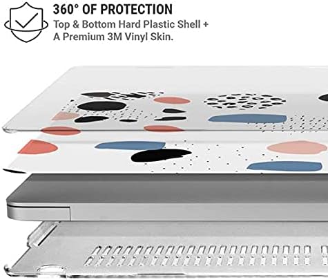 Skinit Case + Skin Compatible with MacBook Air 13in (2020) Originally Designed Patterned Dots Design