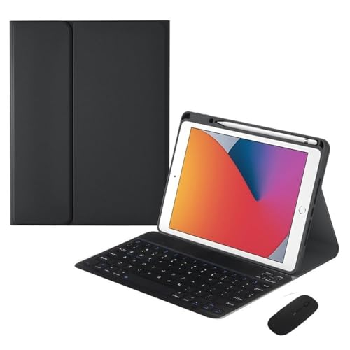 Funda para iPad 10 generación con teclado y ratón inalámbrico YSJX de 10.9 pulgadas