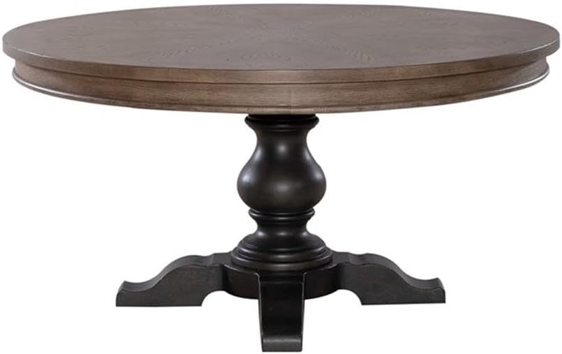 LIBERTY FURNITURE INDUSTRIES, INC. Americana Farmhouse Opt Pedestal Table - Black