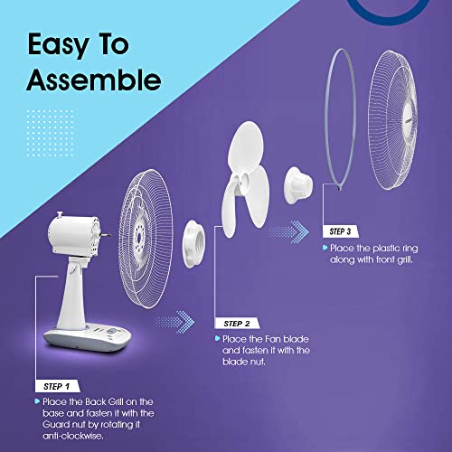 Crompton Wave Star 400mm Table Fan - Image 4 of 4