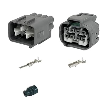 Amazon | 矢崎総業 090型 IIシリーズ 防水 8極 カプラー・端子