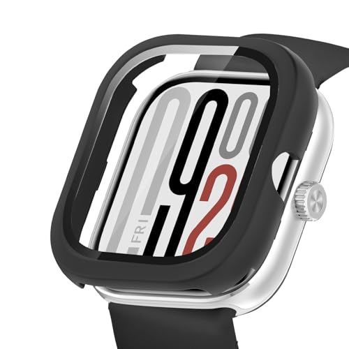 Image of For Xiaomi Redmi Watch 5 Case, Lightweight PC + Tempered Glass Protective Cover for Xiaomi Redmi Watch 5 9H Hardness, Easy Installation, All-in-One Piece Protection, Scratch Resistant, Shock
