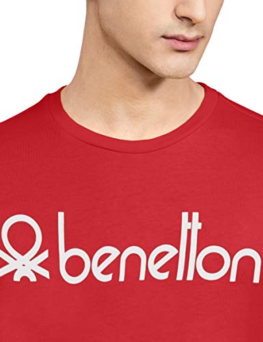 Image of United Colors of Benetton Men's Cotton Regular Fit T-Shirt