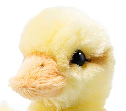 Steiff Usa Yellow Pilla Duckling Plush Toy, 5.5” X 5.1” X 3.5” – Cuddly Duck Toy, Airbrushed Accents (73335) #TOP1