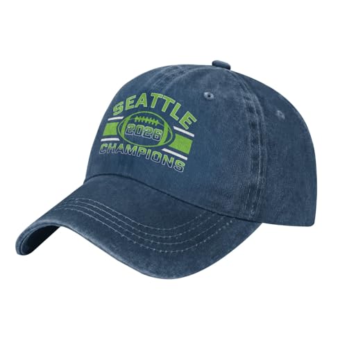 2026 Football Champs Hat for Adult,World Champions Caps for Fans Gift Adjustable One Size Fits All