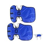 2Pcs Goat Blanket, Goat Coat Waterproof Windproof Cold Resistant Winter, Sheep Blanket Adjustable Fit Keep Lambs Warm