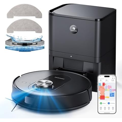 Proscenic Q8 Max Robot Vacuum with Mop Cover