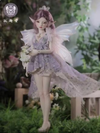 Amazon | Meeler BJDドール 1/4/ 球体関節人形 女の子 41cm SD 樹脂 