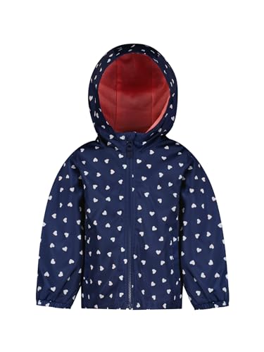 Carter's Girls Lightweight Jacket, Warm, Hooded, Water-Resistant Coat