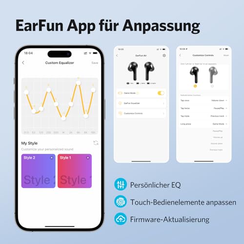 Bluetooth Kopfhörer bis 100 Euro – EarFun Air