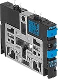 Magnetventil cpv10-m1h-2 x 3-gls-y-m7 Ventil Funktion = 2 x 3/2 geschlossen Polizist Art der Betätigung = Elektrische Größe = 10 mm Standard-nomineller Durchfluss = 400 L/min Betriebsdruck = 01–10 bar