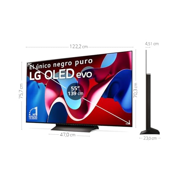 LG OLED55C45LA, 55", OLED 4K, Procesador a9 144 Hz, AMD FreeSync - Image 3