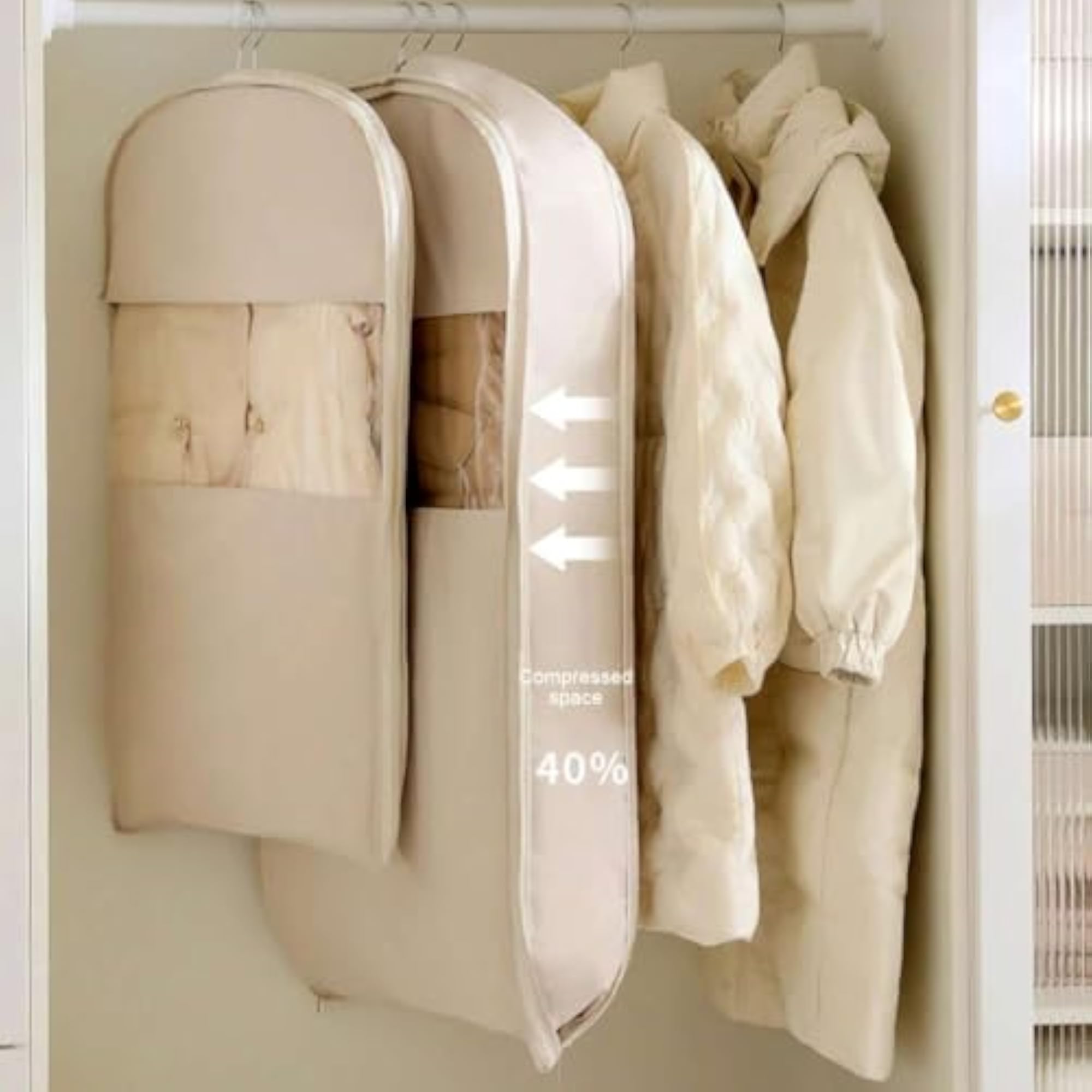 Hanging Garment Compression Bag for Clothes