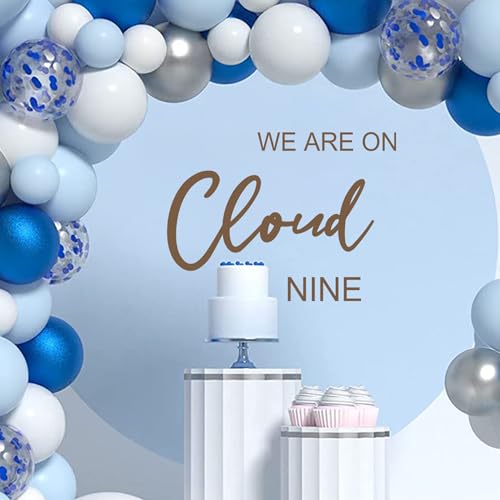 Vinilo decorativo We Are On Cloud Nine tamaño 11.81x23.62 in miniatura 3