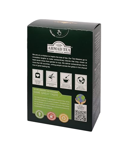 Ahmad Tea Black Tea, Earl Grey Loose Leaf, 500 Gram Box