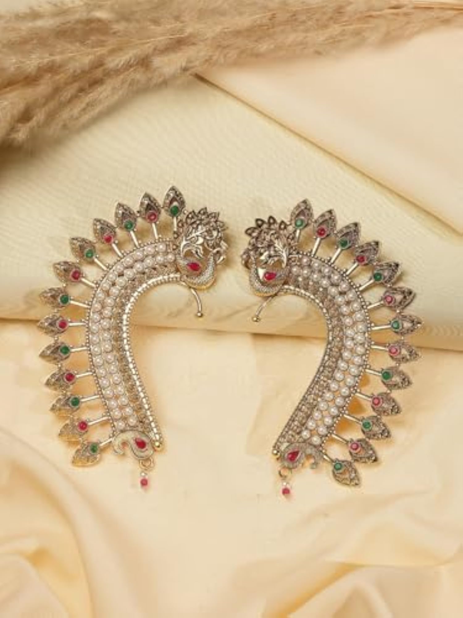 Women's Stylish Traditional Fancy Ear Cuff Earrings, Unique Design