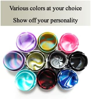 18 PCS Silicone Water Bottle Boot, Anti-slip and Anti-collision Bottom Cover 12oz-40oz, Colorful Cup Accessories Perfect Bottom Protector. (Large)