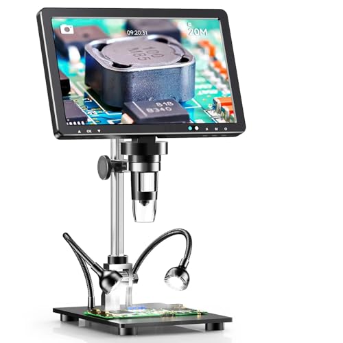 Microscope numérique pour explorer la nature en famille écran 10,1"