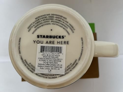 Taza Starbucks Dublin You Are Here City Collection miniatura 4