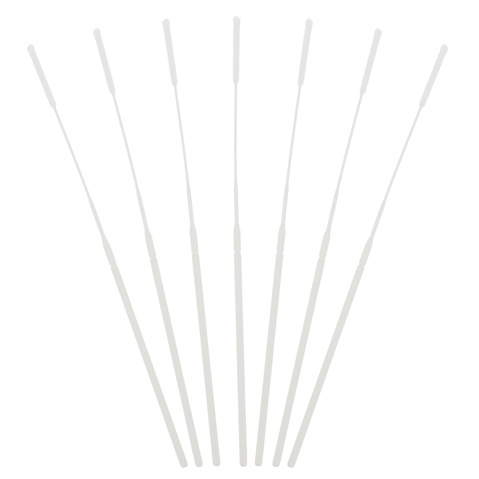 iplusmile Lot de 20 tampons de nettoyage jetables en polyester avec embout flexible et embout en coton applicateur stérile 5 cm