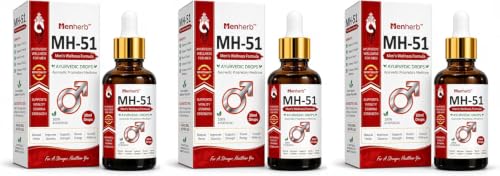 (Pack of 3) MH-51 Drops 30ml (1 FL. OZ.) - by HEALTHCART17 | MH-51 Drops