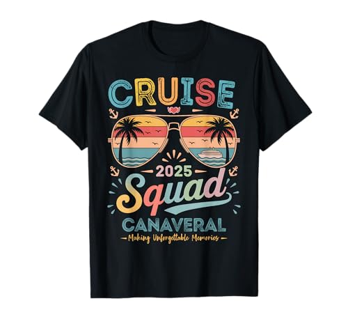 Cruise Squad 2025 Canalveral Family Group coincide con el Camiseta