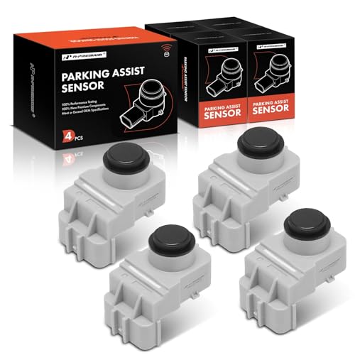 A-Premium 4-PC Rear Reverse Backup Parking Assist Sensor Compatible with