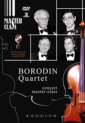 Borodin Quartet Concert Master-Class joya en DVD para coleccionistas 2