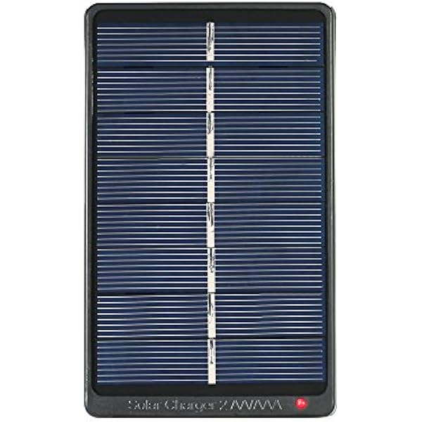 Ładowarka Akumulatorów AA AAA Zasilana energią słoneczną, Przenośna ładowarka Panelowa Słoneczna ze Wskaźnikiem LED dla 2 Baterii AA lub 2 AAA