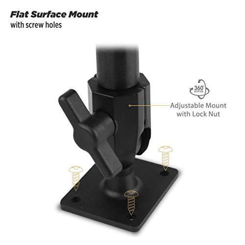 Scosche PSM11010 TerraClamp MagicMount Pro XL Magnetic Universal Phone Mount, Black, MagicMount Pro Screw Base - Image 3