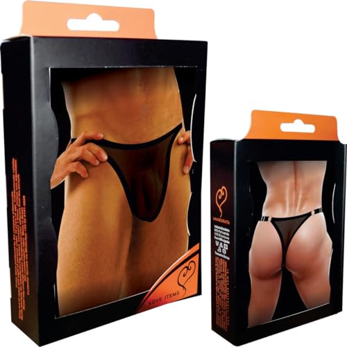 CUECA TANGA SEXY ESPECIAL OUSADA PICANTE PRETO