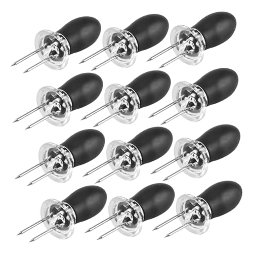 Hemobllo 12piezas Tenedores Para De Reutilizables y Diseño De Inoxidable y Perfectos Para Cocinar y Acampar