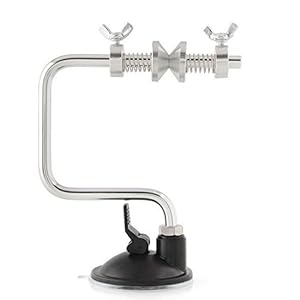 PAMRAY Angelschnur Spule Spooler Schnurspulgerät mit Saugnapf Haspel Handhaspel Spool Wickler Rolle