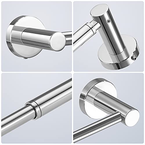 Garini Towel Bar, Garini Sus304 Stainless Steel Adjustable Bathroom Towel Holder Expandable Towel Racks For Bathroom Bedroom Living Room Wall Mount thumb #2