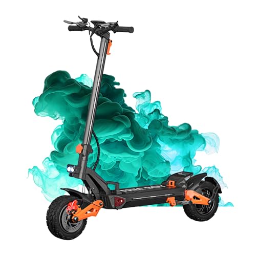 Imxalk Electric Scooter Adults 6000W Dual Motors 60V/30AH Large Battery,Up to 50MPH Speed & 45Miles Long Range,11' Off-Road Vacuum Tires,Fast Sports E-Scooter for Adults with Super Strong Damper