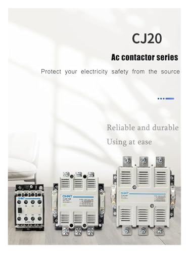 Contacteur électrique triphasé 50Hz CJ20-400A commande moteur 380V AC - 5