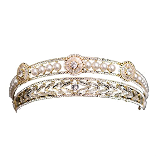 Diadema de novia Trjgtas para brillar en tu peinado de boda y desfiles nocturnos
