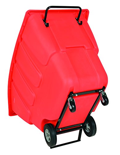 Carretilla Plástica Vestil 450 lb Capacidad Roja miniatura 7