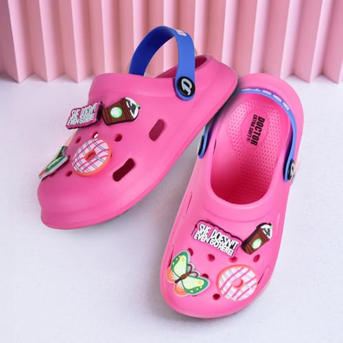Image of DOCTOR EXTRA SOFT Unisex-Child Kids Classic Ultra Soft Clogs /Sandals with Adjustable Back Strap| Comfortable & LightWeight| Stylish & Anti-Skid| Indoor & Outdoor Casual Sports Mules Boys & Girls D-529