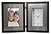 Bulova B1234 Winfield Picture Frame Clock, Espresso Brown