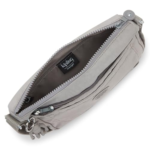 Image of Kipling womens Sebastian Sparkly Gold Crossbody Bag