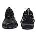 AFWIE Barefoot Shoes Men Women Zero Drop Workout Cross-Trainer Walking Wide Toe Hiking Grounding Footwear Non-Slip Water Shoe Pro-Healthy Running Black 40